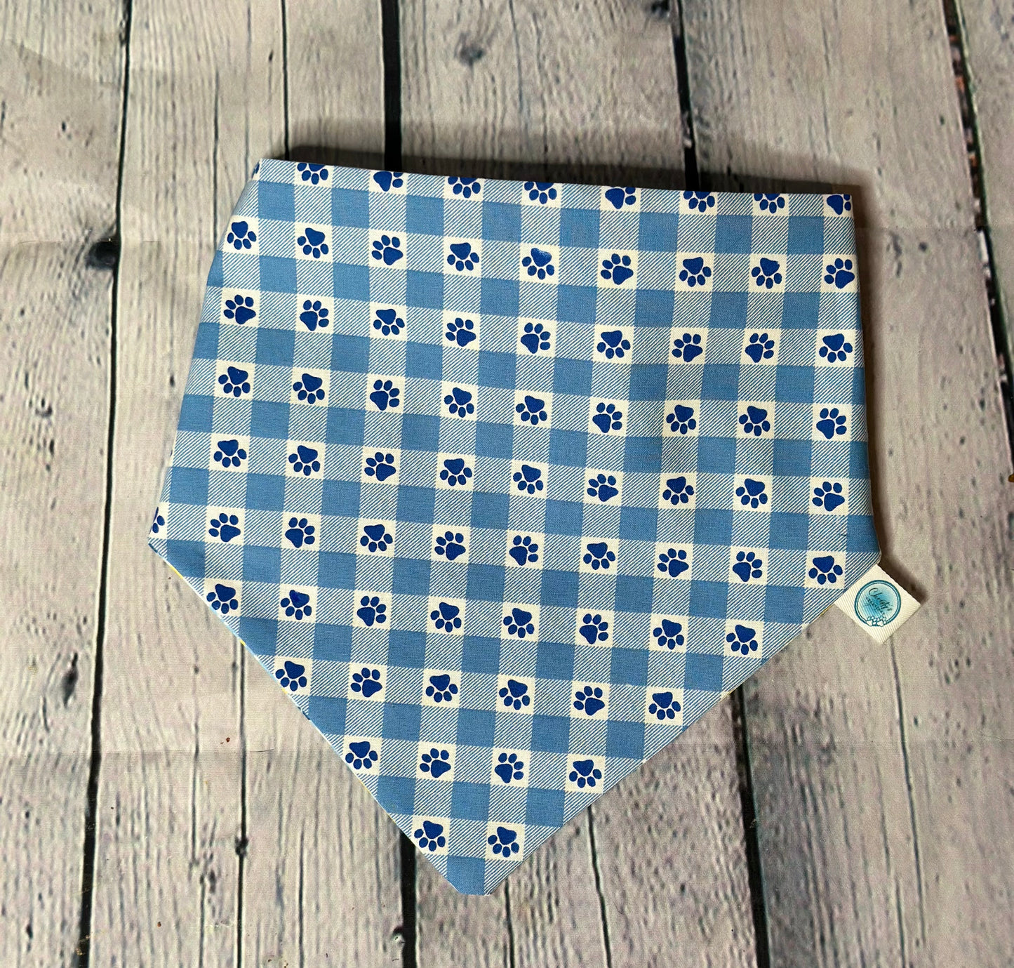 Field of Daisies Reversible Scrunchie Bandana