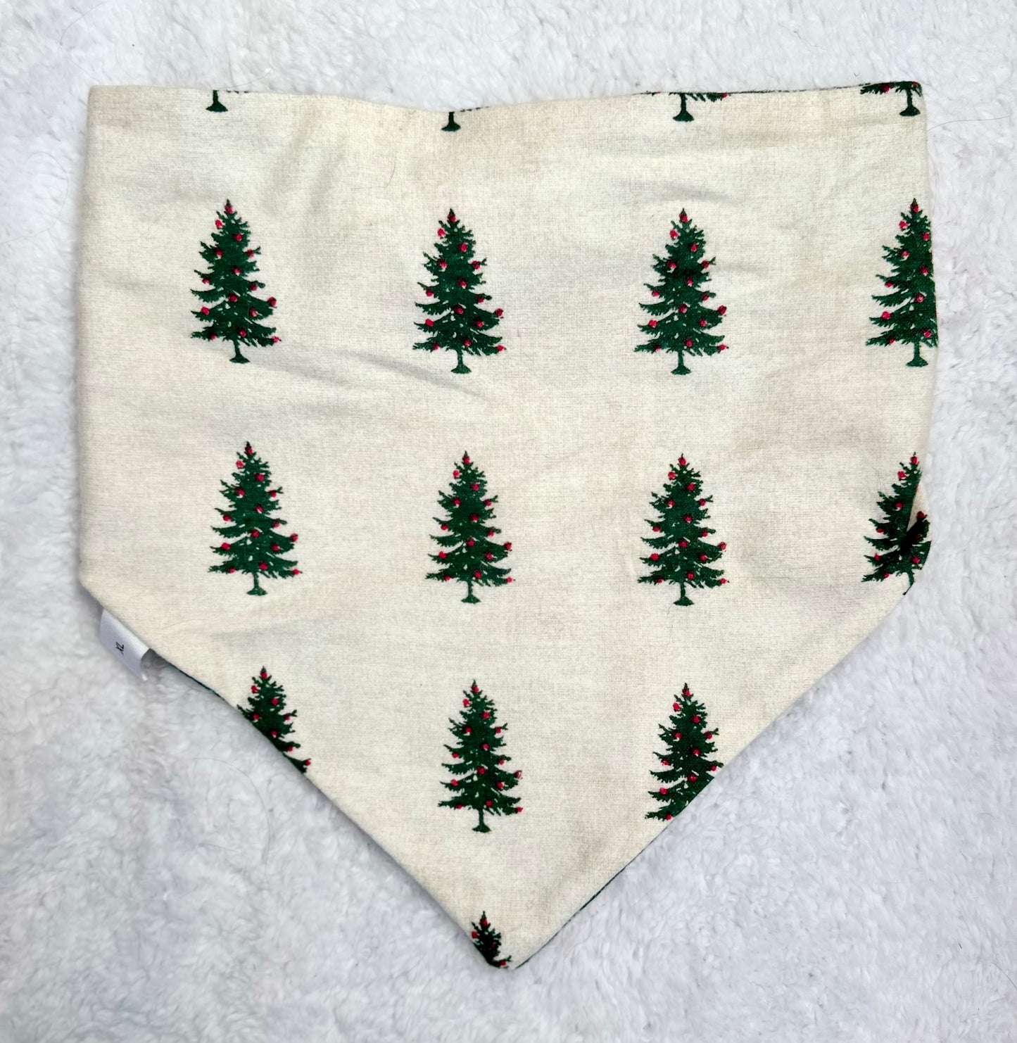 Christmas Tree Reversible Scrunchie Bandana