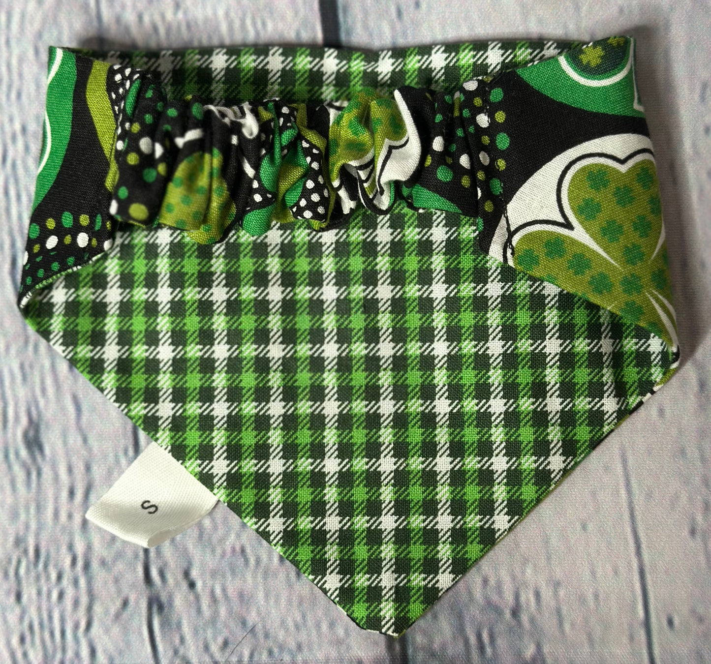 Luck of the Irish Reversible Scrunchie Bandana